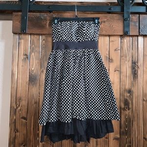 Strapless dress, size 4